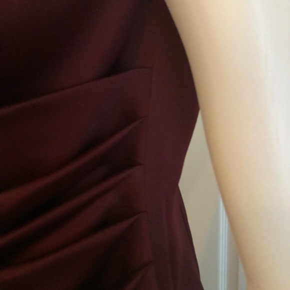 David’s Bridal Dress Wine 16 F11165 - Picture 6 of 11